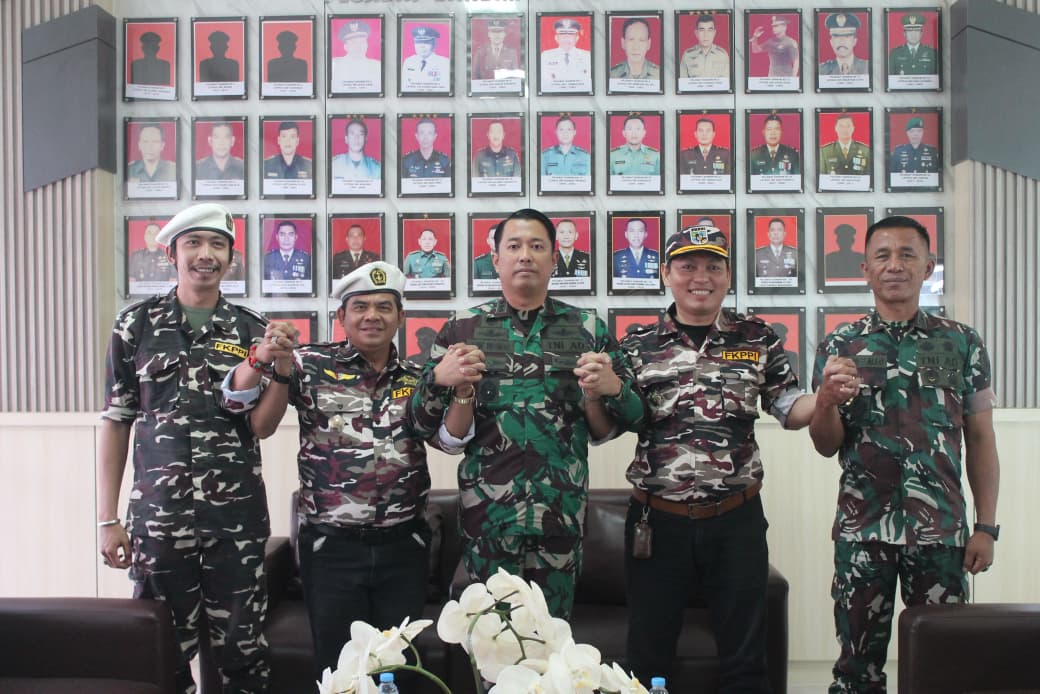 Dandim 0901/Samarinda Terima Audiensi PC 1802 KB FKPPI Kota Samarinda Bahas Touring dan Bakti Sosial