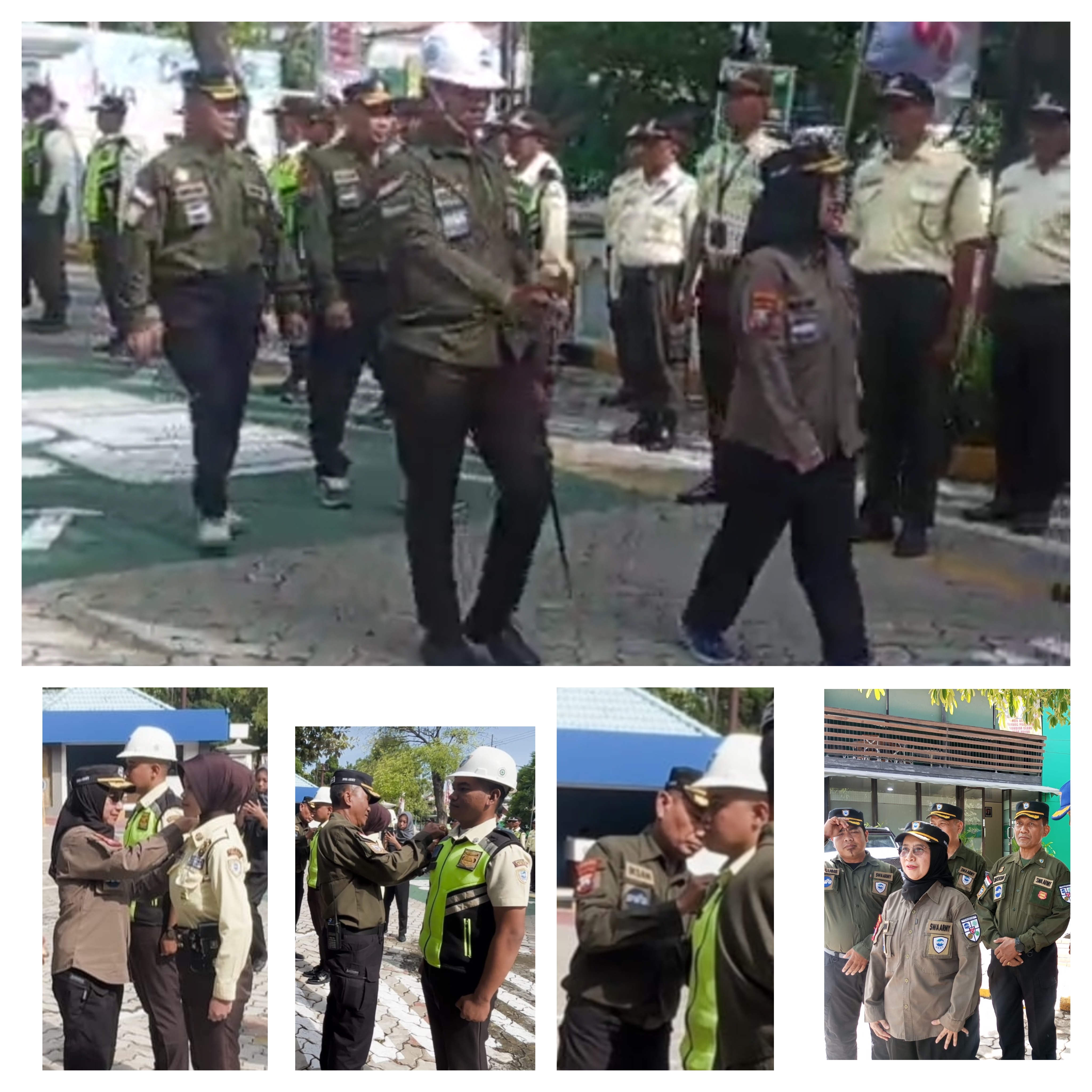 Amankan Lebaran, Swabina Gatra Kerahkan Ribuan Personel Swa Army dengan Berbagai Jenis Armada Patrol