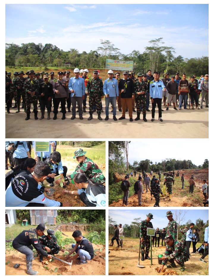 KORAMIL 0901-05/SAMARINDA UTARA DUKUNG PENGHIJAUAN DALAM RANGKA REKOR MURI TAHUN 2026