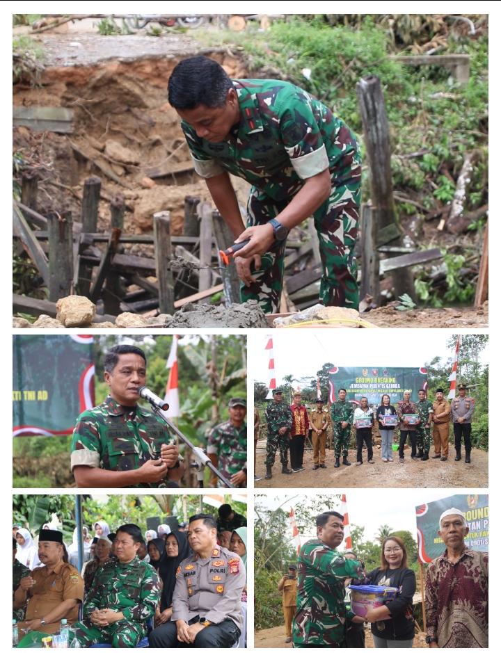 Jembatan Garuda Mulai Dibangun di Pampang, Perkuat Akses dan Konektivitas Desa Jembatan Garuda Mulai Dibangun di Pampang, Perkuat Akses dan Konektivitas Desa