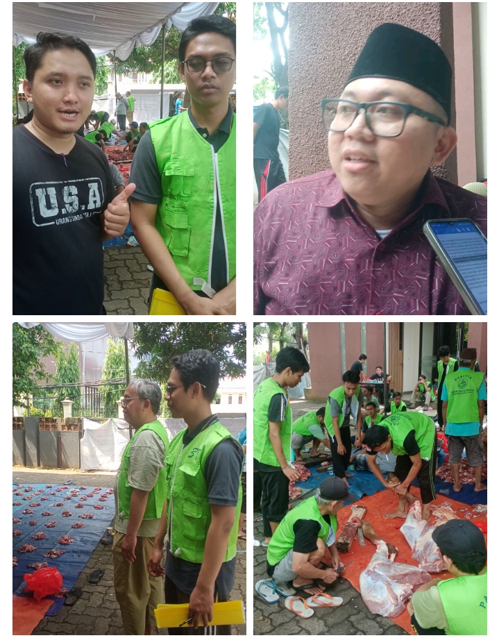 Masjid Bab Al Rusydi Universitas Islam Jakarta Salurkan Daging Qurban Masjid Bab Al Rusydi Universitas Islam Jakarta Salurkan Daging Qurban