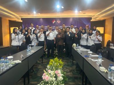 Bakamla RI Menyelenggarakan 9th Review Meeting on MoU Common Guidelines RI-Malaysia