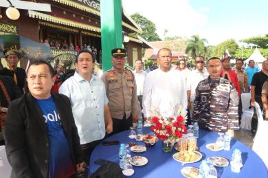 Danlanal Bintan Wakili Dankodaeral IV Hadiri Penutupan Penyengat Heritage 2026