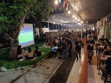 BABINSA KELURAHAN JAWA MONITORING NOBAR KEBANGSAAN PIALA DUNIA 2026 BERSAMA MASYARAKAT BABINSA KELURAHAN JAWA MONITORING NOBAR KEBANGSAAN PIALA DUNIA 2026 BERSAMA MASYARAKAT