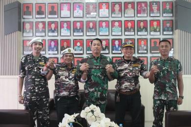 Dandim 0901/Samarinda Terima Audiensi PC 1802 KB FKPPI Kota Samarinda Bahas Touring dan Bakti Sosial