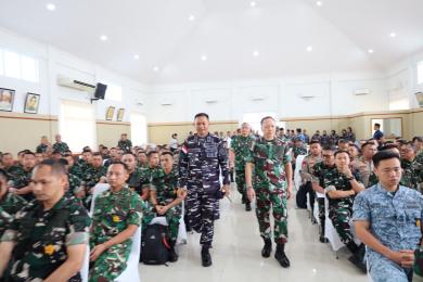 Danlanal Dumai Terima Kunjungan Kuliah Kerja Iptek Pasis Seskoau Angkatan 65 TP. 2026