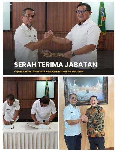 Notaris dan PPAT Dr. H. Noor Rohmat SH M.Kn Hadiri Sertijab Kepala Kantor Pertanahan Jakarta Pusat 