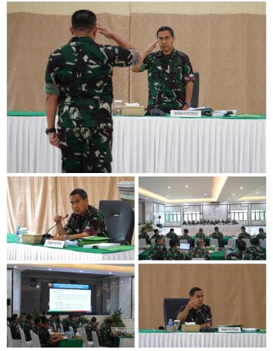 Wadan Pusterad Pimpin Rapat UN I Juknis Pertanian di Lingkungan TNI AD Wadan Pusterad Pimpin Rapat UN I Juknis Pertanian di Lingkungan TNI AD
