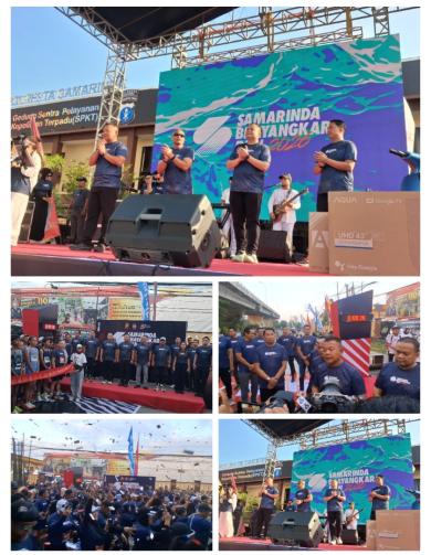 Dandim 0901/Samarinda Hadiri Fun Run 5K HUT Bhayangkara ke-80, Perkuat Sinergi TNI-Polri Bersama Mas Dandim 0901/Samarinda Hadiri Fun Run 5K HUT Bhayangkara ke-80, Perkuat Sinergi TNI-Polri Bersama Mas